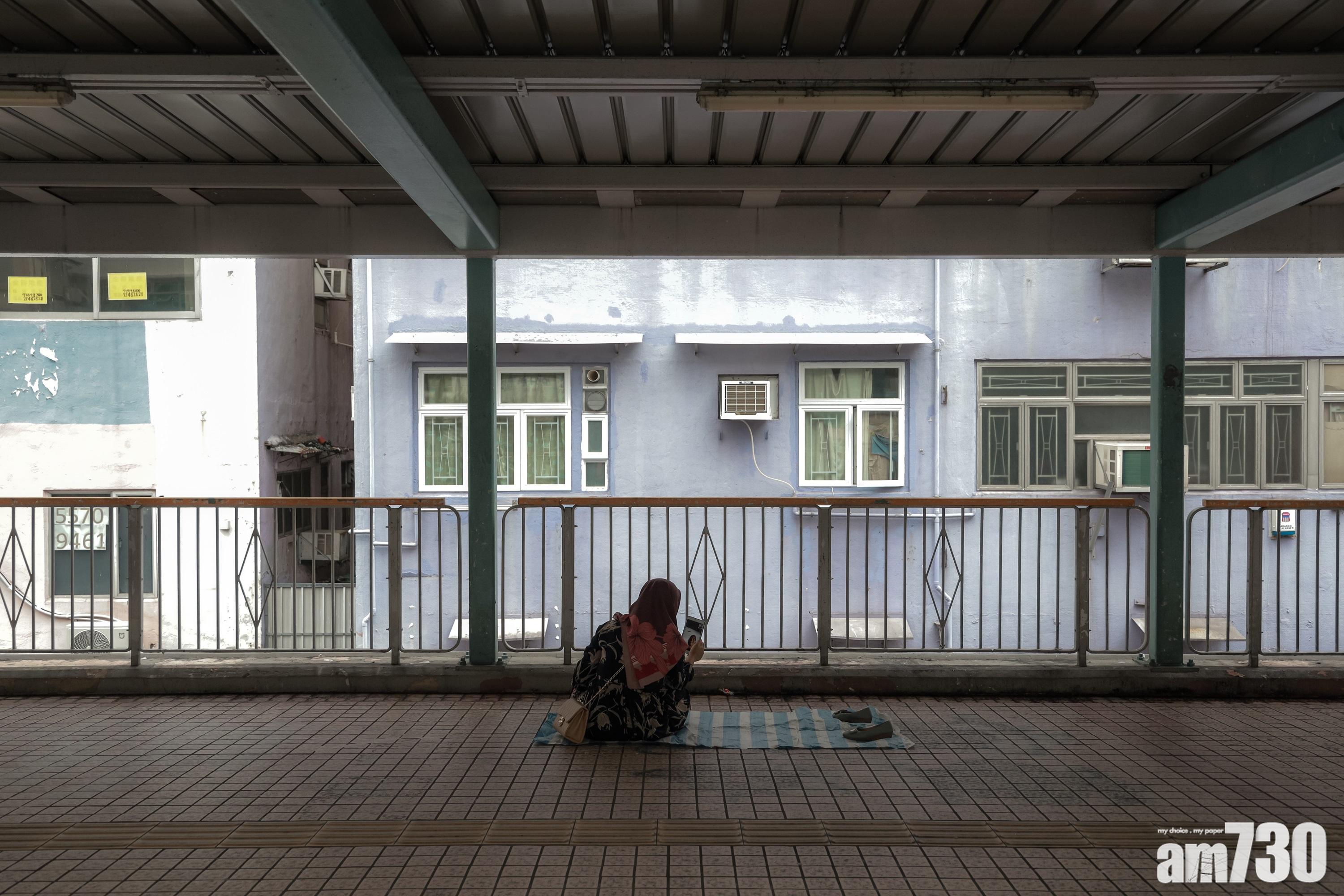 【圖輯‧新冠肺炎】限聚令下的外傭假期