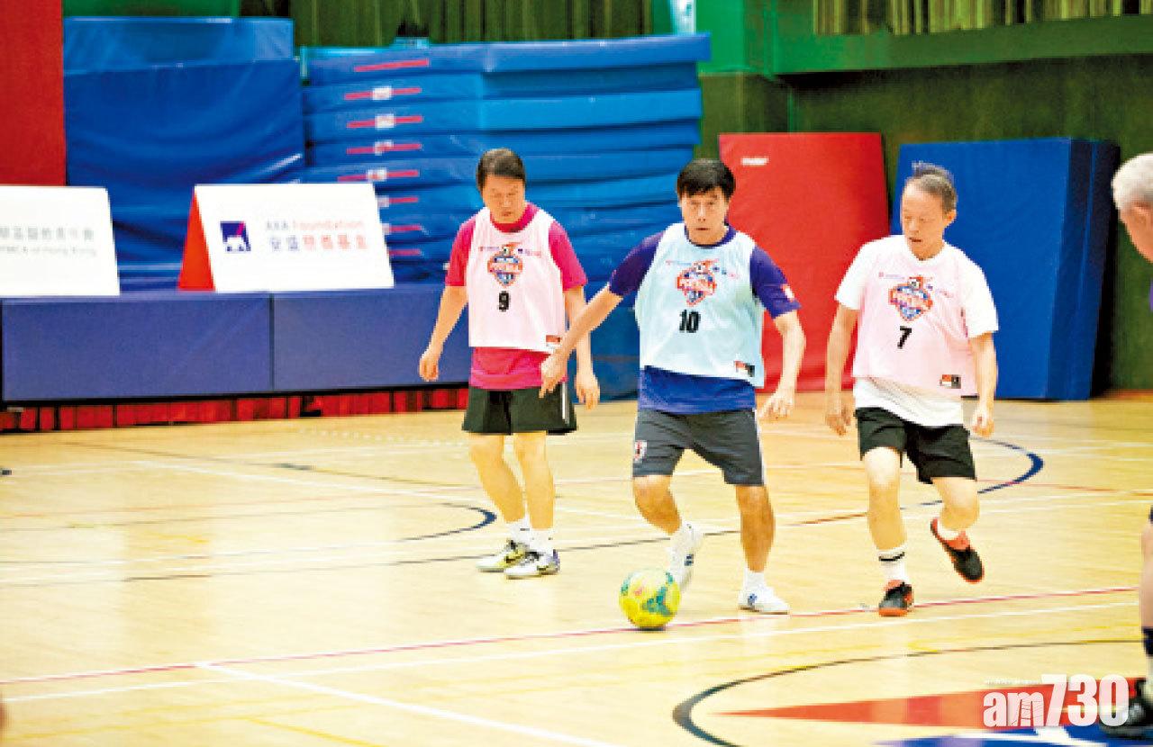 青年會公布：研究證實健步足球有效加強心肺功能