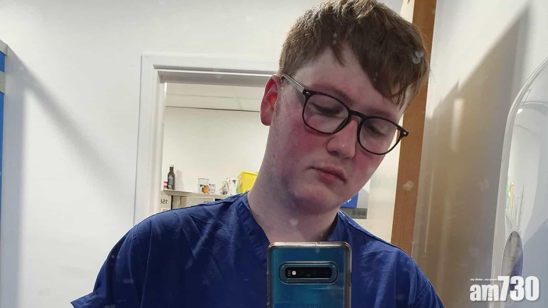 【新冠肺炎】爺爺染疫亡 英護士騷脫口罩照促民眾勿外出