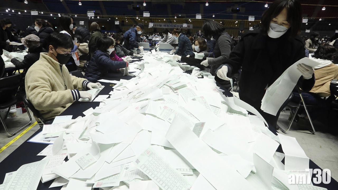 南韓大選執政黨料取五分三議席 首有脫北者當選