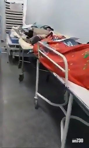 【新冠肺炎】巴西插喉病人旁邊放遺體 醫院走廊臨時停屍(有片)