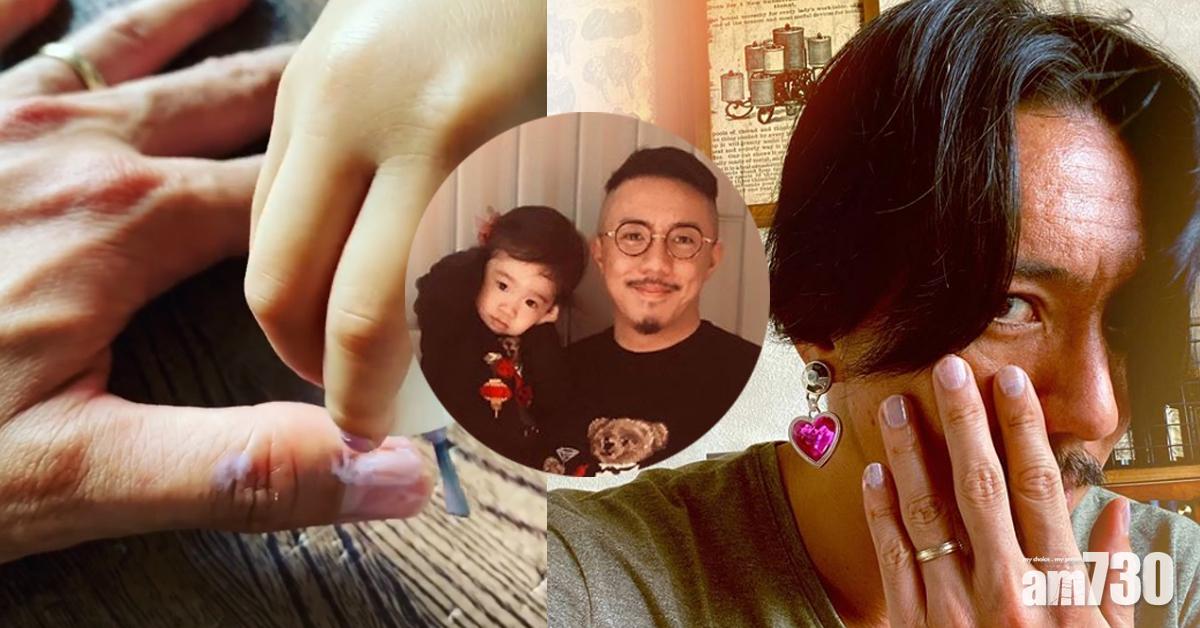 【爸爸獨有福利】張繼聰被3歲女迫搽甲油戴耳環