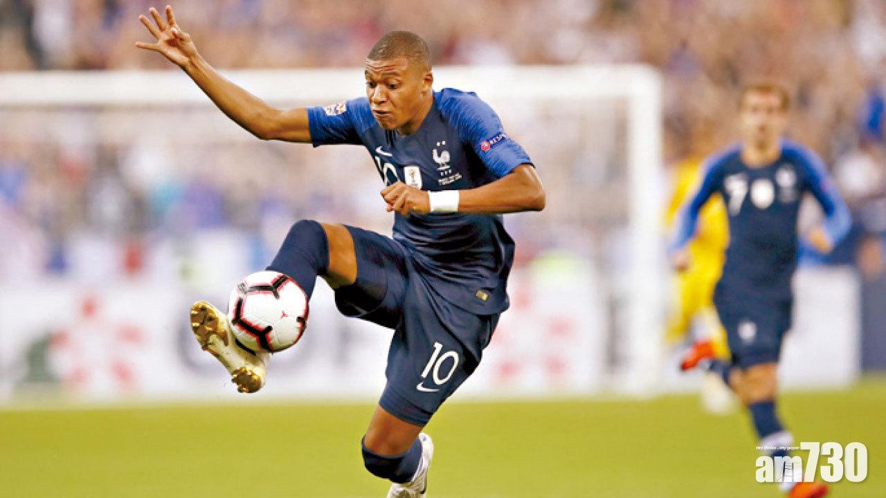 球迷票選史上最強法國隊  現役只有麥巴比