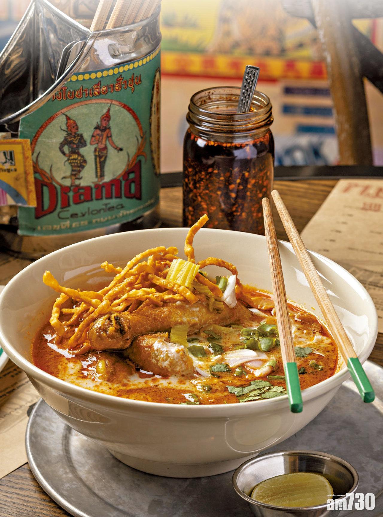 走進Samsen「街頭」 嘆午市泰北風味