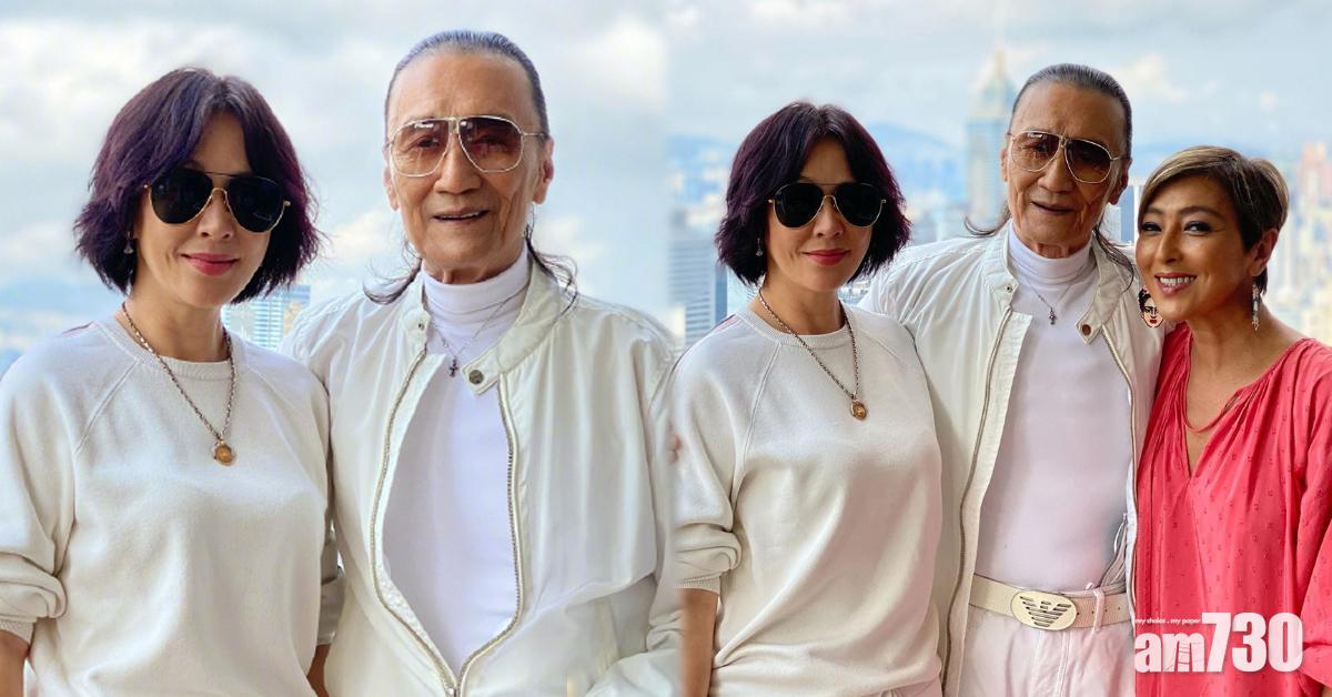 一齊白色look 劉嘉玲讚四哥係Legend