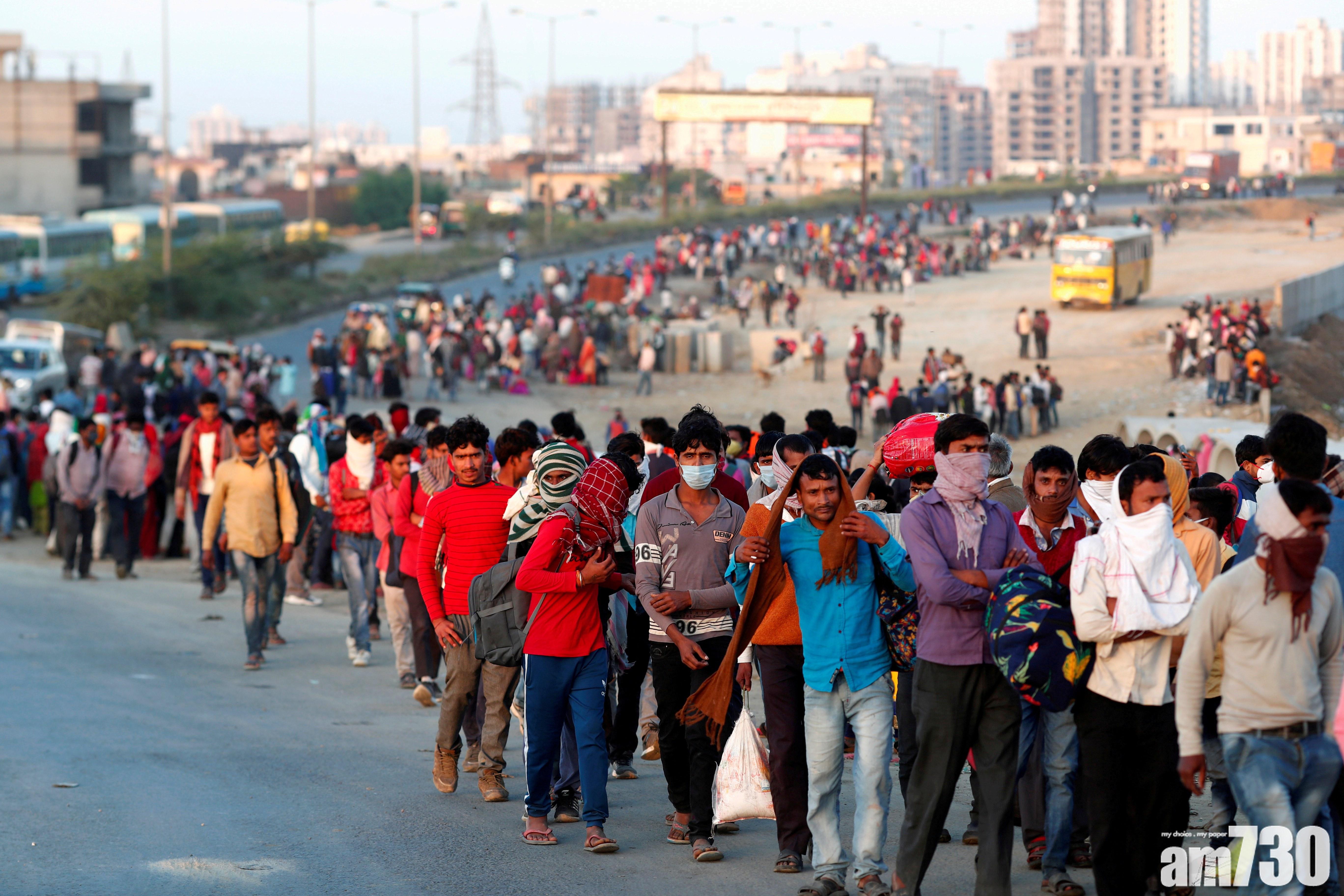 【新冠肺炎】印度封城停交通 女童工徒步百公里回家暴斃