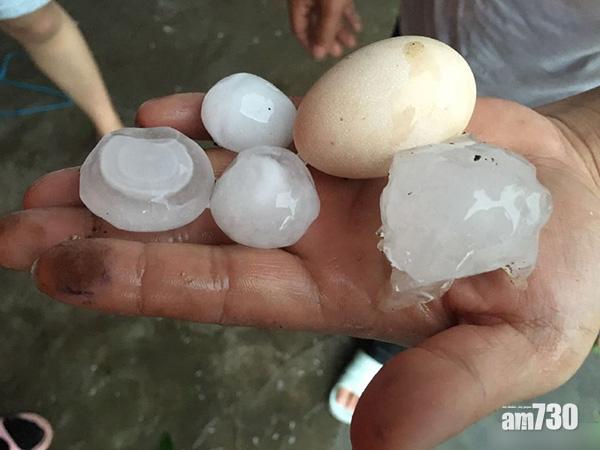 【雞蛋咁大】湖南湖北貴州多地落雹 最少4人受傷