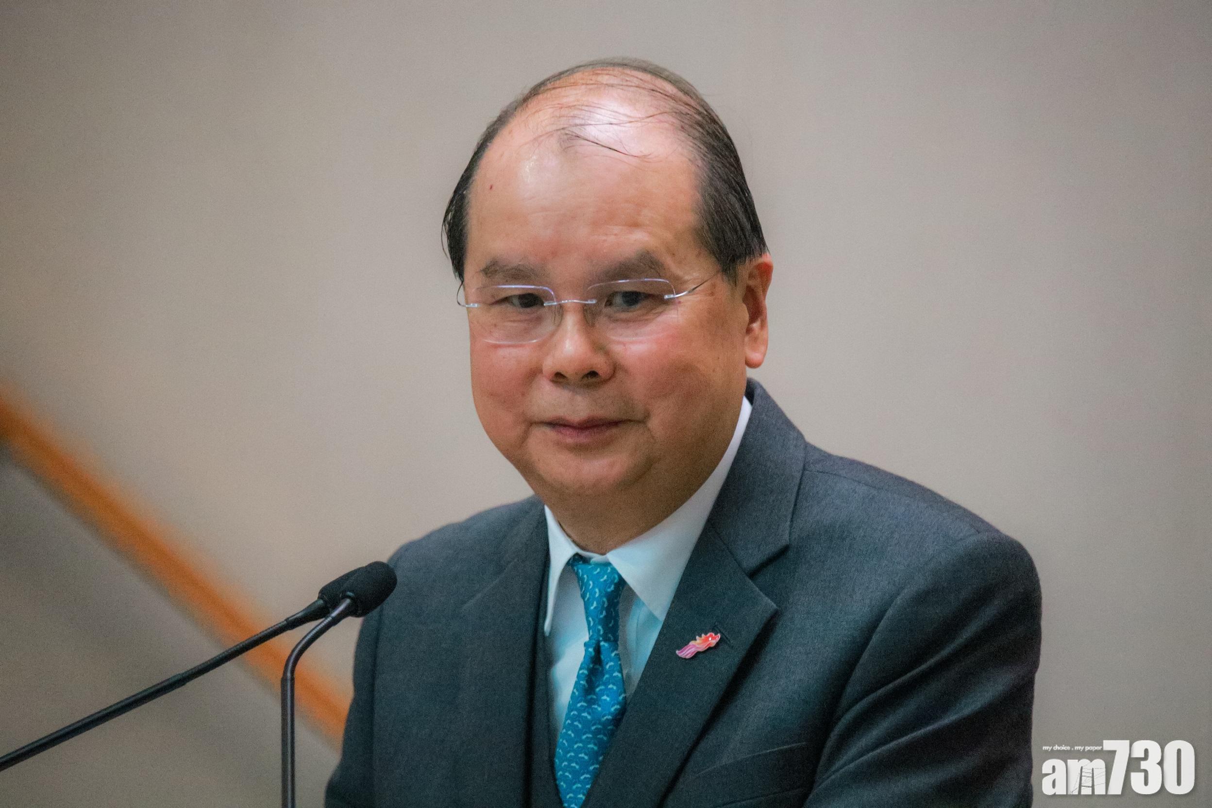 稱青年人易被煽動犯罪 張建宗寄語潔身自愛