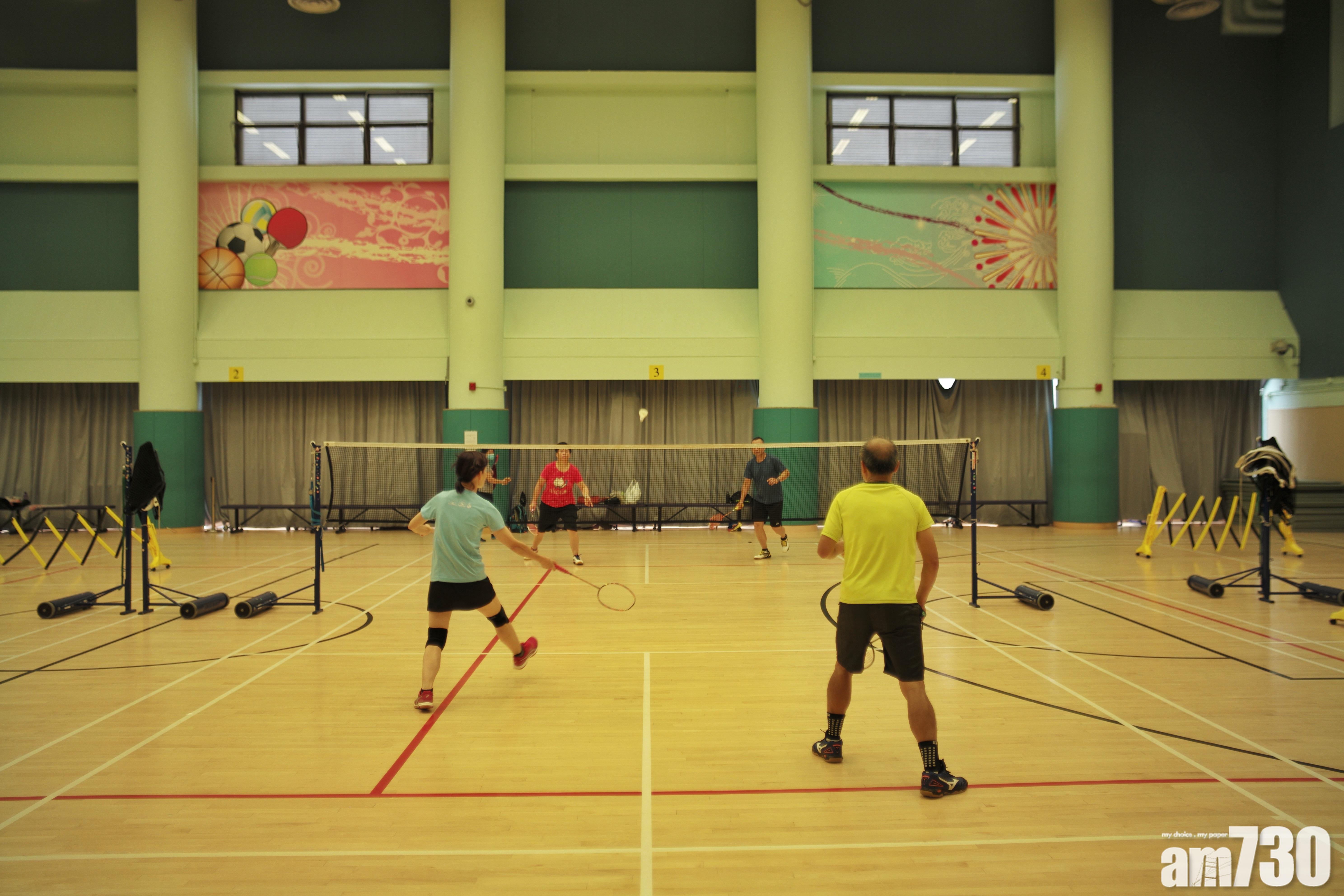 【新冠肺炎】康文署今重開部分室內康樂設施