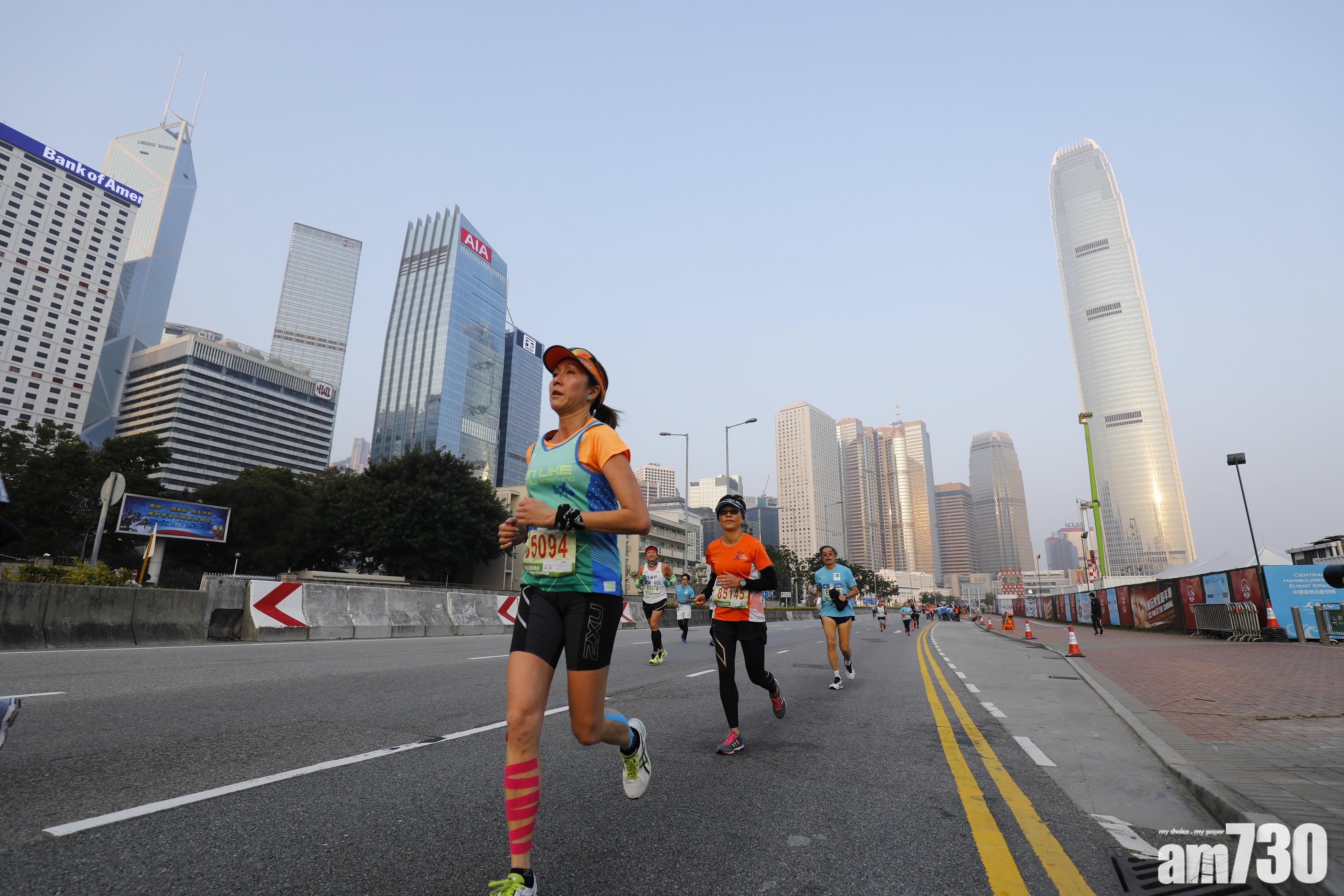 渣打香港馬拉松明年1月24日舉行