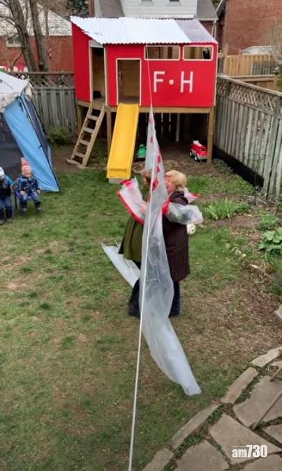 【新冠肺炎】製「擁抱手套」攬錫媽媽 加國暖女：家的感覺真好(有片)