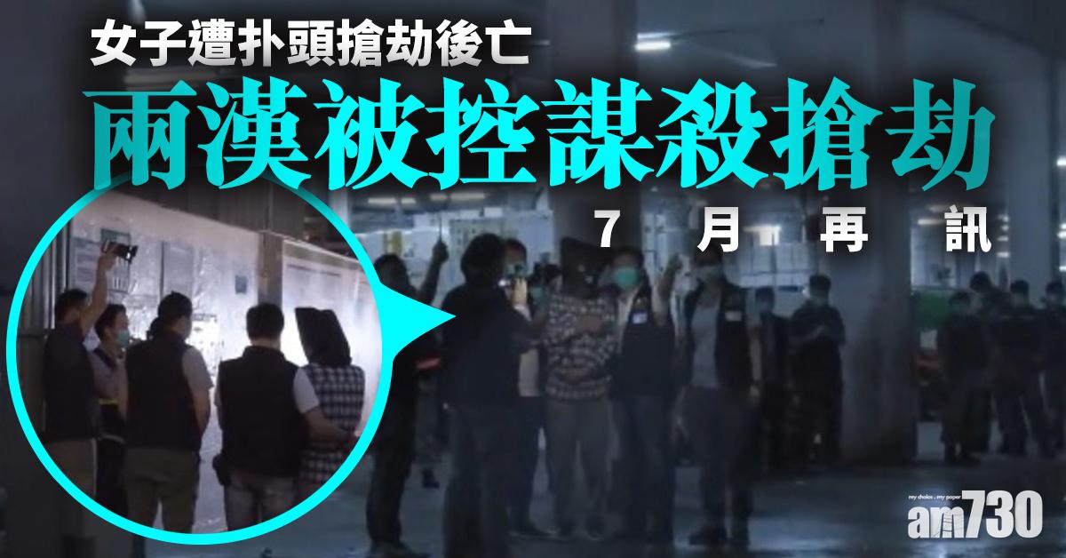 女子遭扑頭搶劫後亡　兩漢被控謀殺搶劫7月再訊