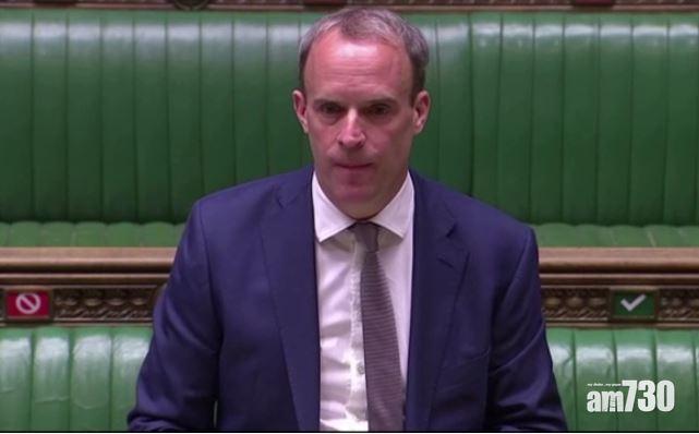 【港區國安法】英外相向五眼聯盟提出 「共同分擔」接收港人