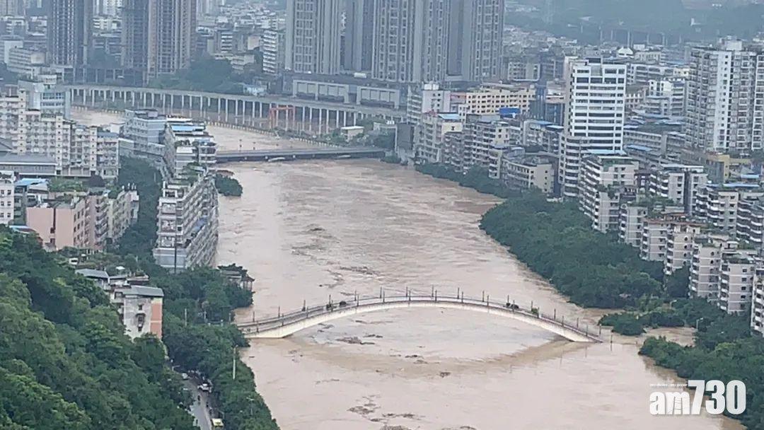 【80年最大洪水】重慶洪峰過境 逾4萬人緊急疏散