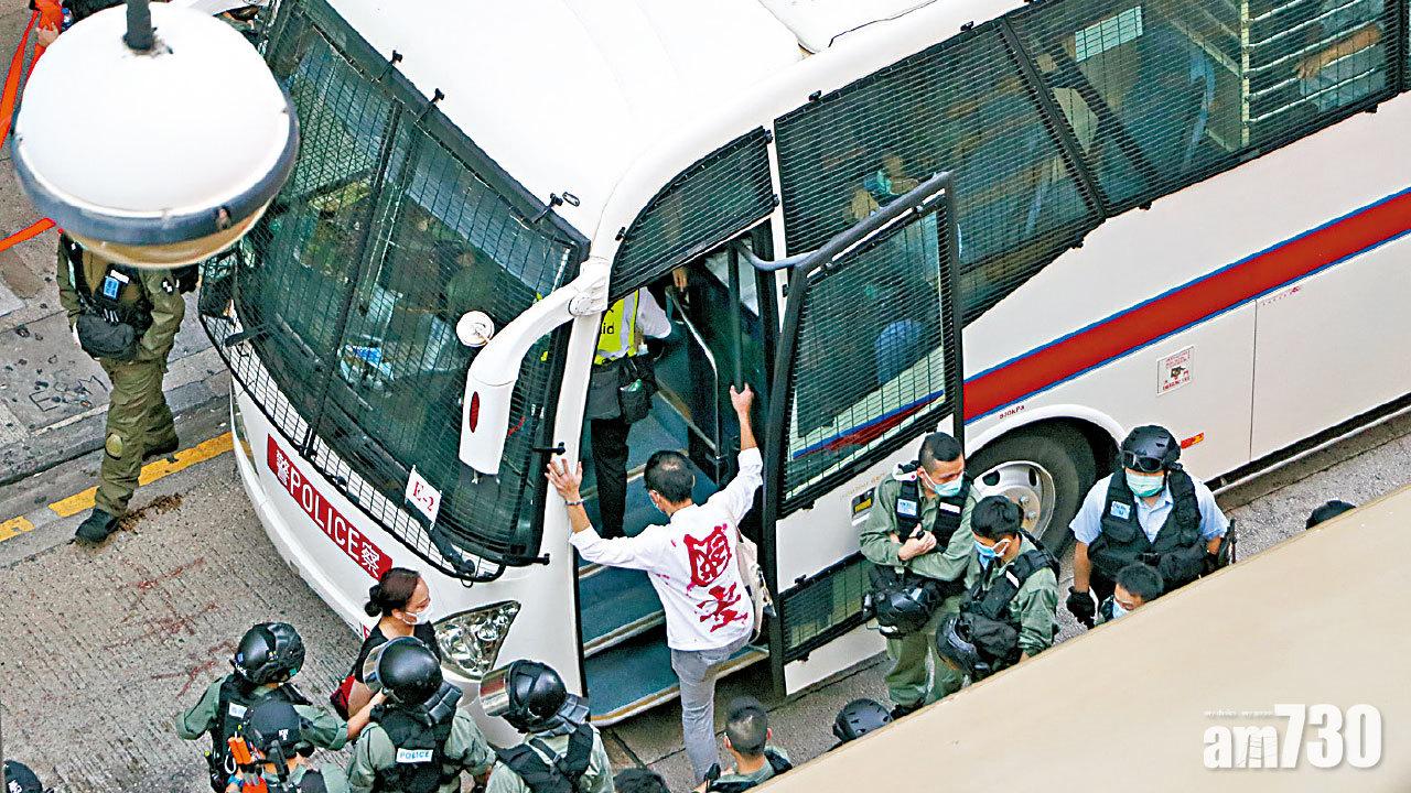 九龍區遊行警拘捕53人