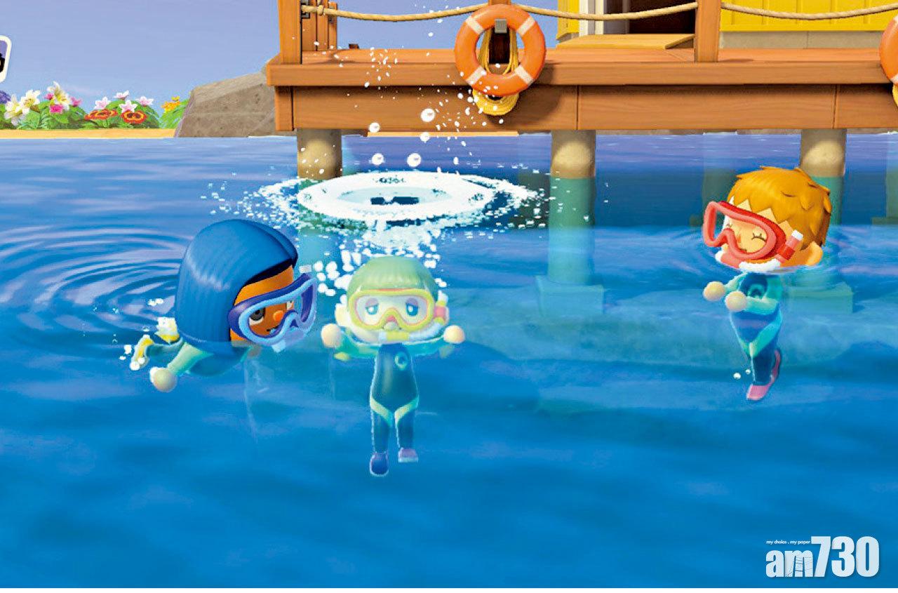 7月3日免費更新《動森》增夏日下水玩法