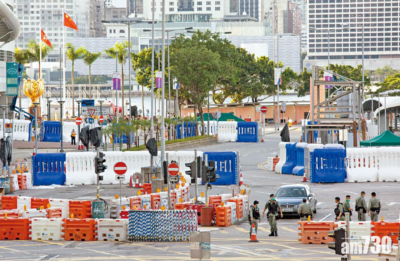 回歸23周年 警嚴陣以待防衝擊