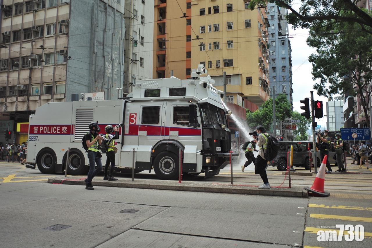 【港區國安法】警方警告群眾集結或違公安條例及港區國安法