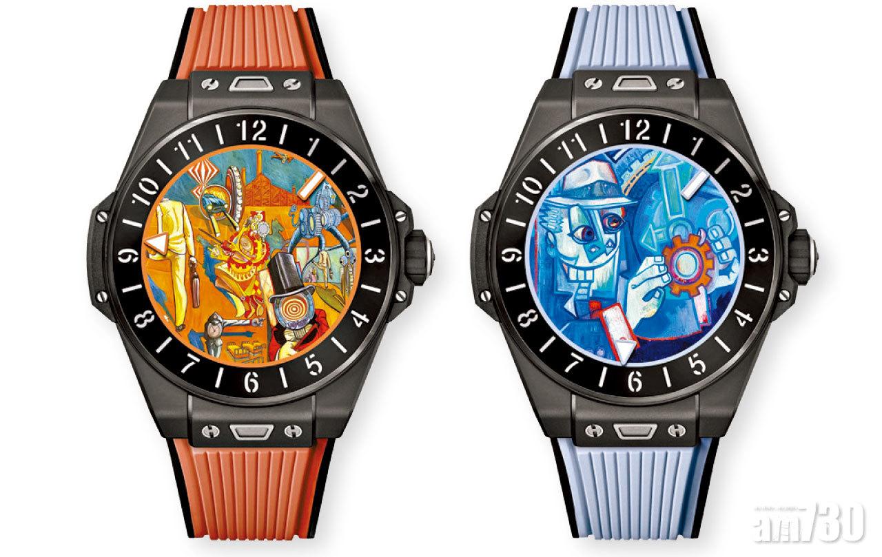 藝術融合科技流動畫展  HUBLOT Big Bang e智能腕錶