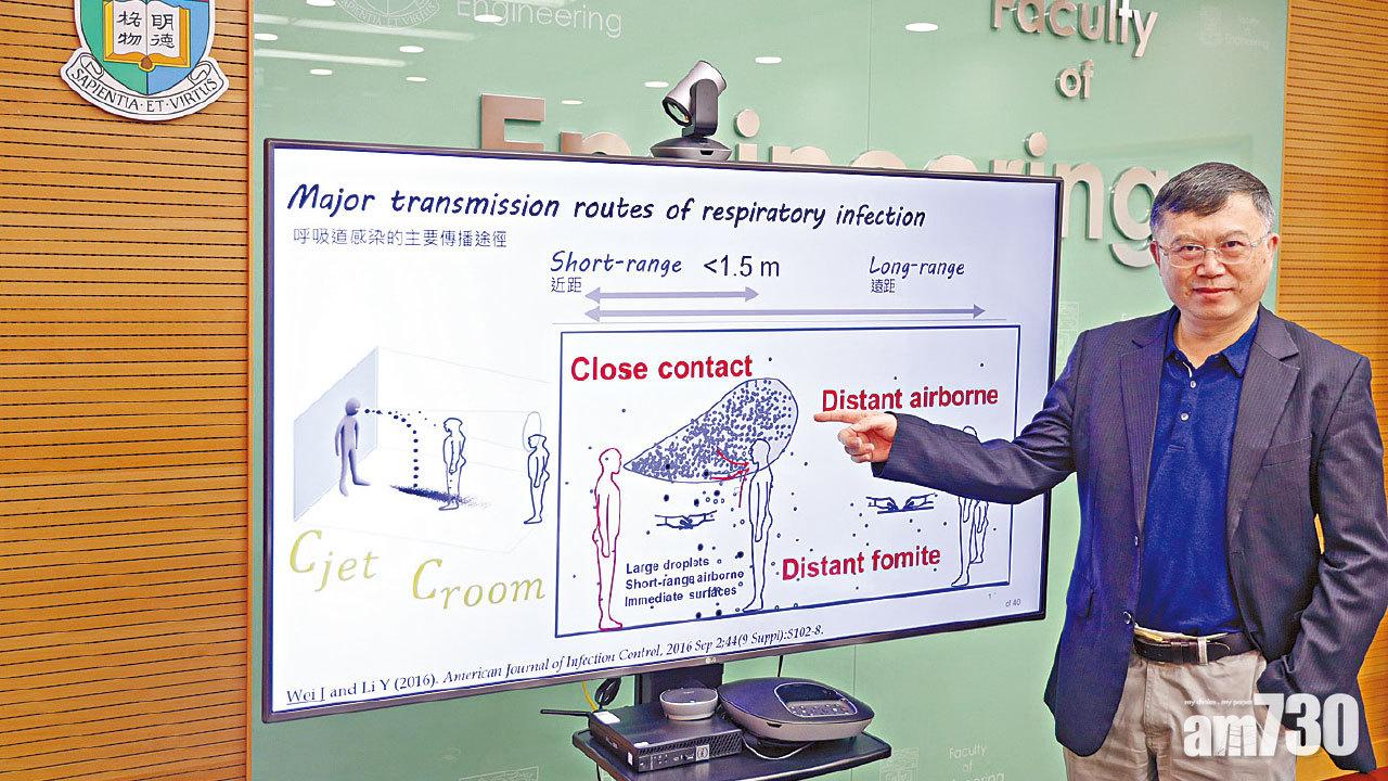 室內空氣通風差 病毒可傳9.5米