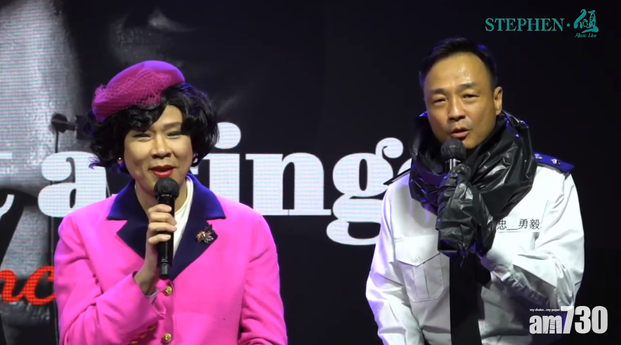 陳志雲反串扮女人晒英文  孖「忠勇毅」王喜講梁漢文