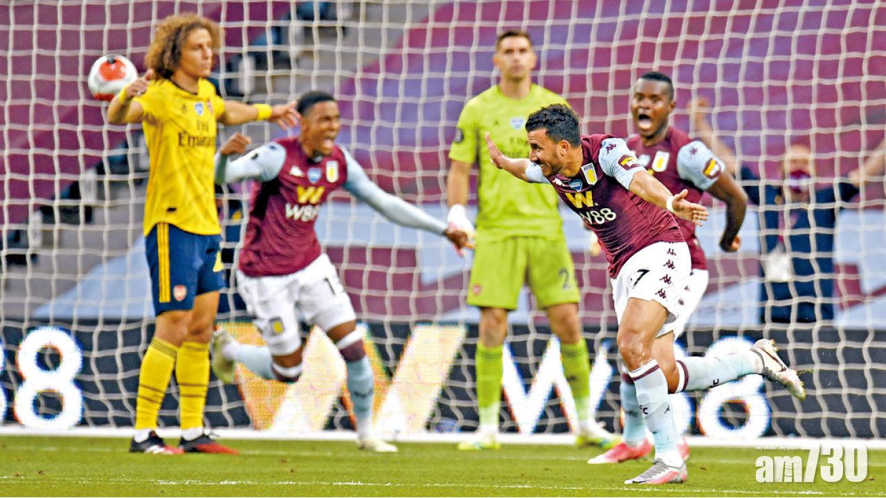 英超護級 挫兵工廠獲救命3分 維拉逃離降班區