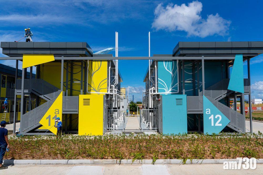 檢疫營舍以新組裝合成技術趕工 竹篙灣第二期料9月完工