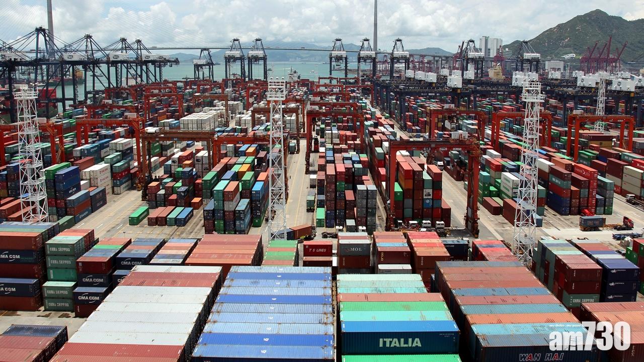 港6月出口跌1.3% 上半年出口貨值跌6.9%