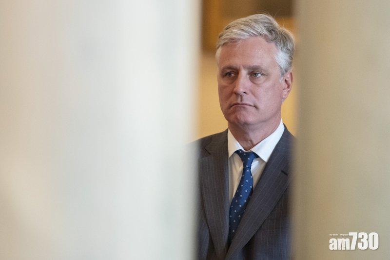 【新冠肺炎】彭博︰特朗普國家安全顧問確診