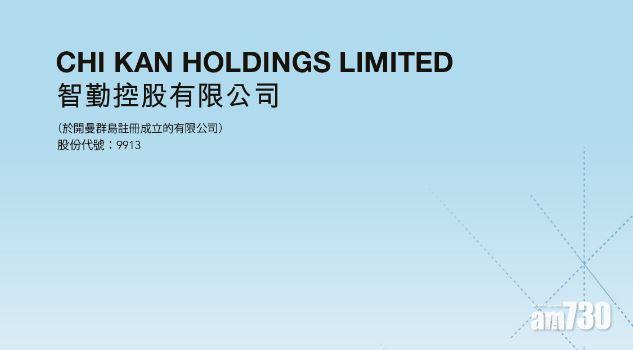 【新股登場】智勤明招股 $2586入場