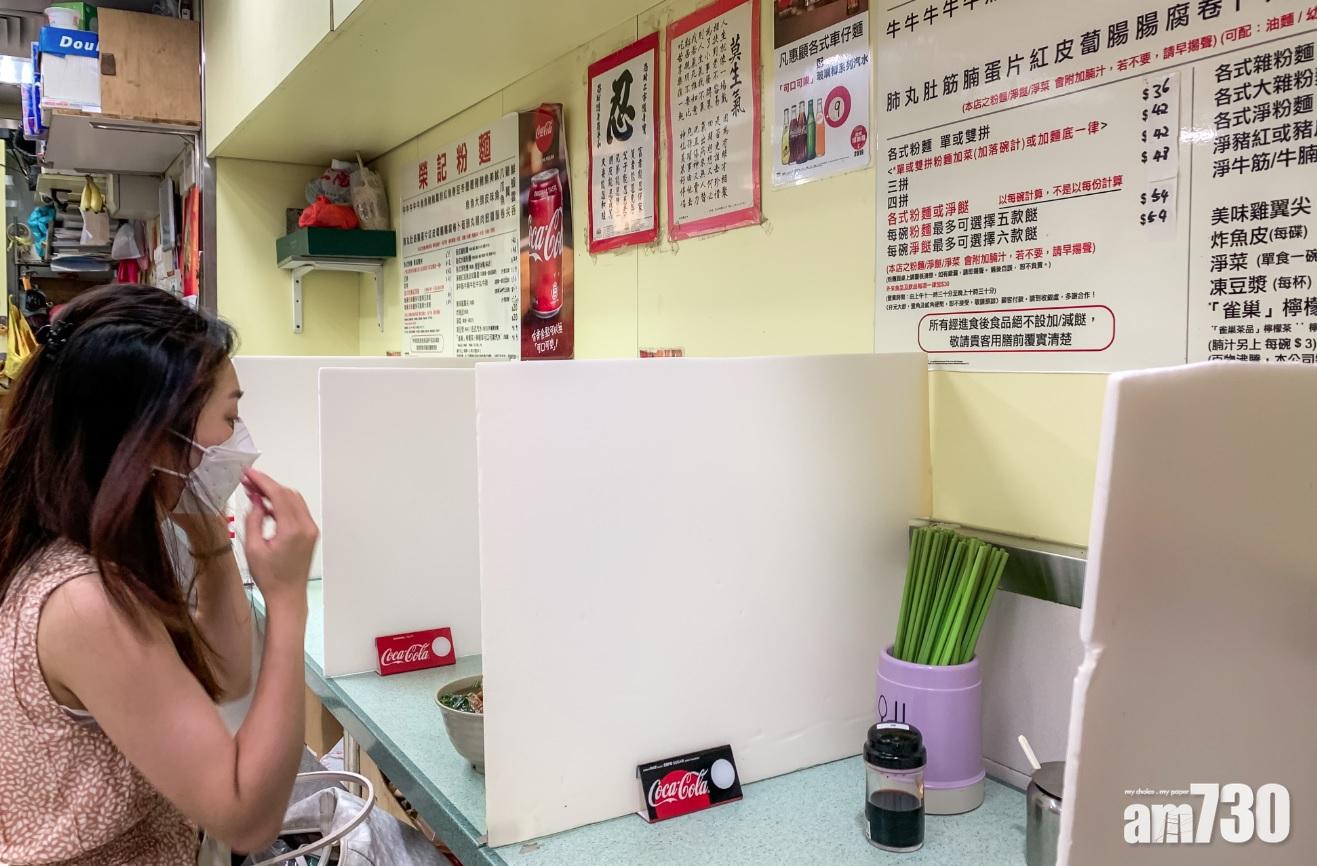 食肆收益按年減兩成半