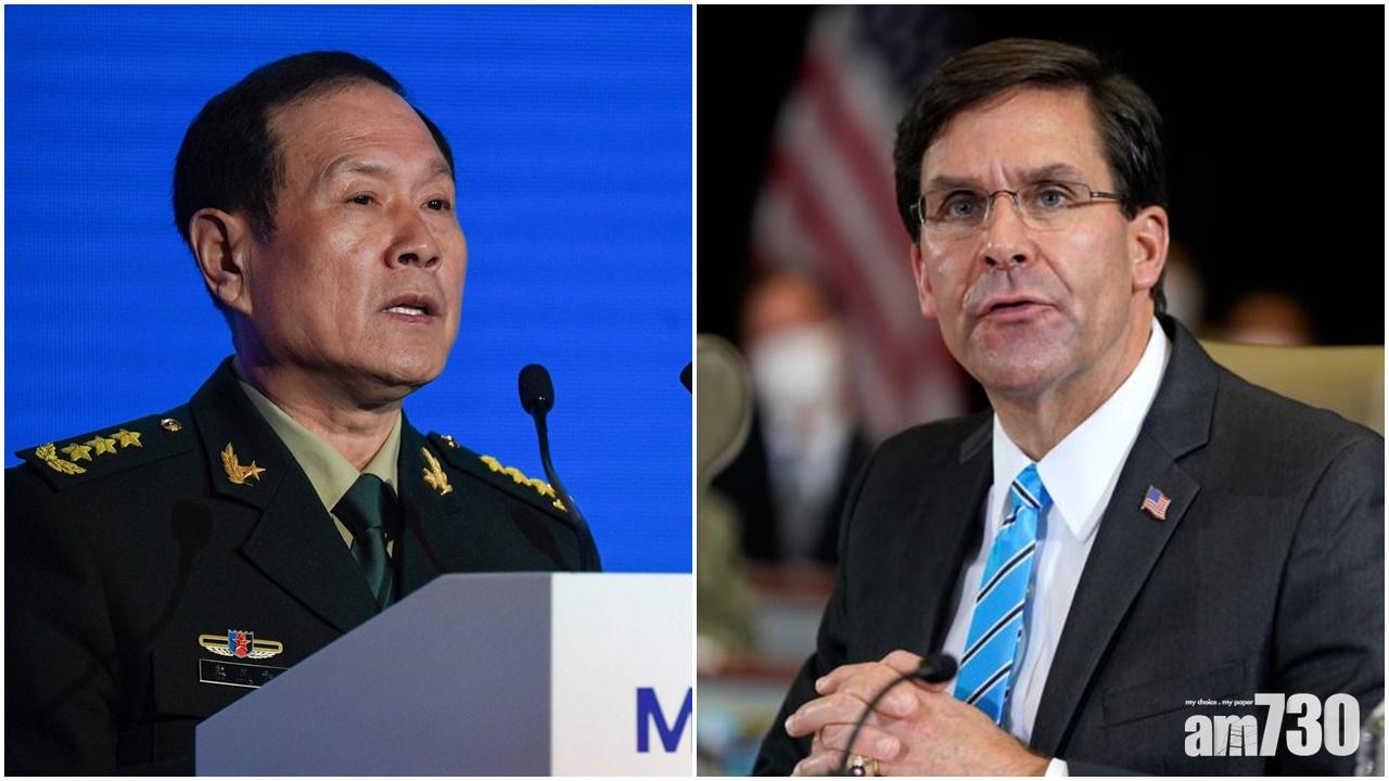 魏鳳和與美防長通話促加強海上管控