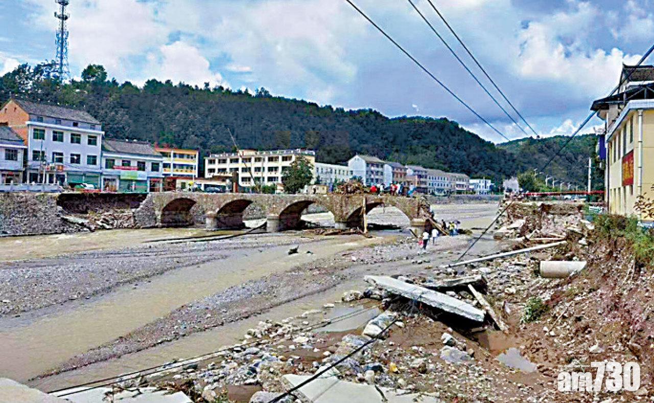陝西洛南縣暴雨 4死11失蹤