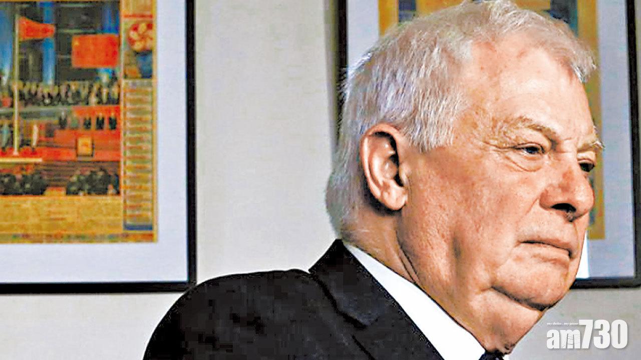 英揆指國安法打壓反對聲音 彭定康︰新聞自由受歷來最大攻擊