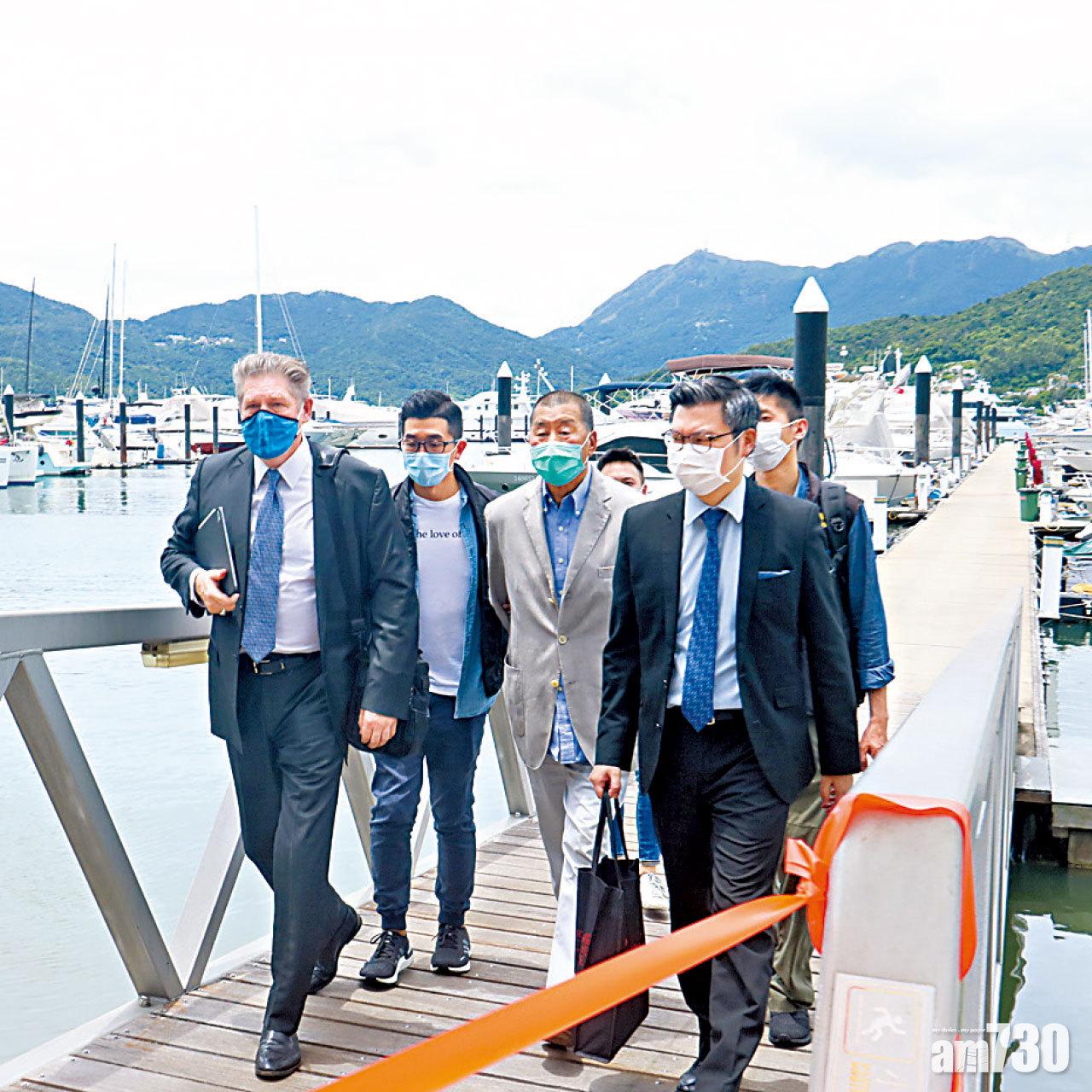 《蘋果》就慈善基金資料申禁令 黎智英等人陸續保釋