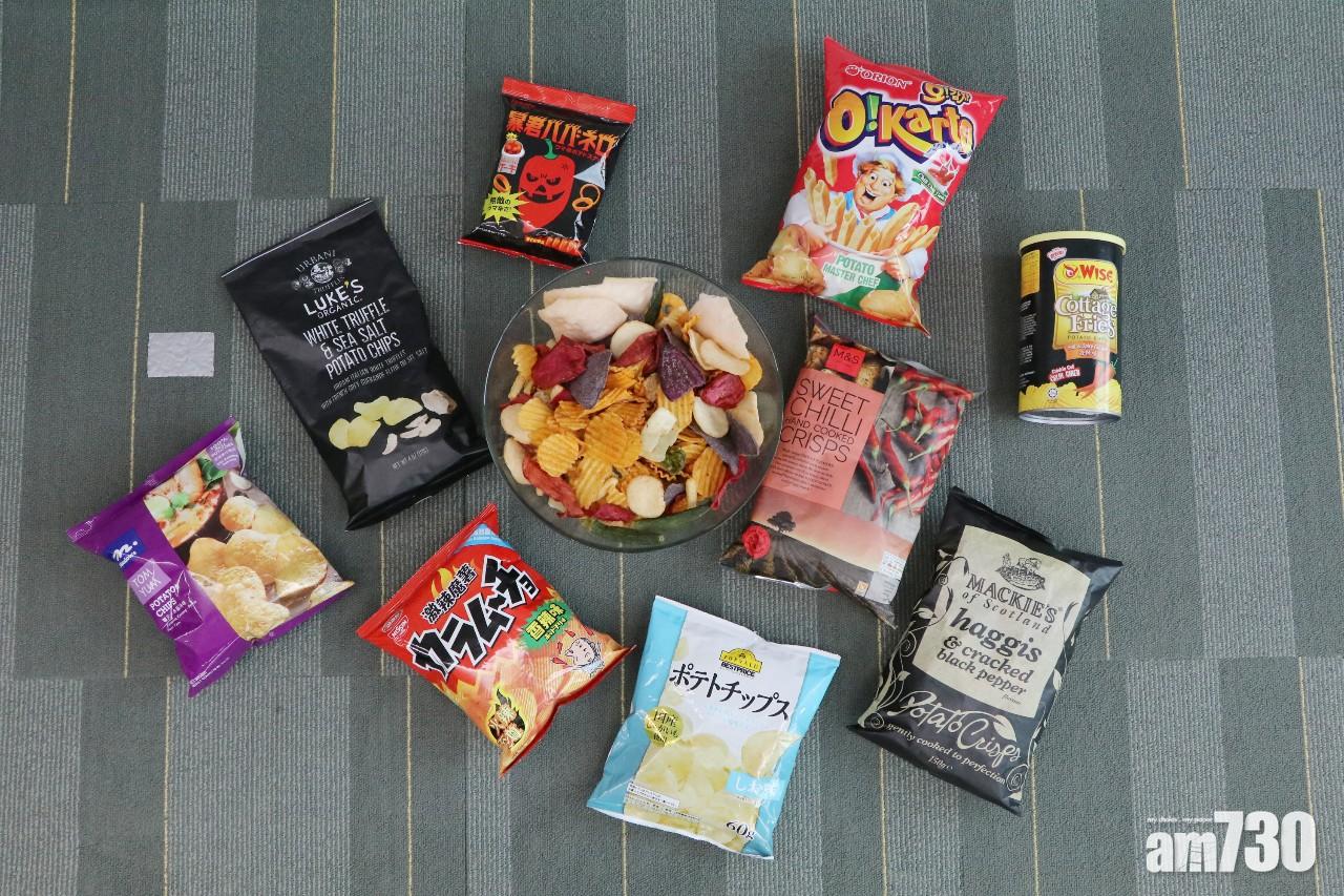 【消委會】70款香脆零食含可致癌物  籲大包裝勿獨食