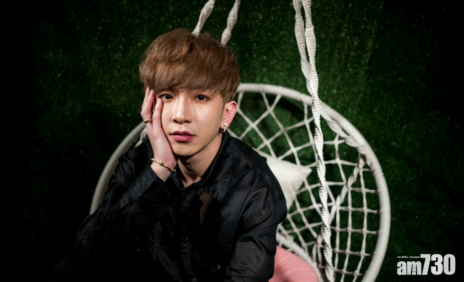 【被花姐睇死？】  Anson Lo呼冤冇偶包   苦練國語拍台劇 (有片)