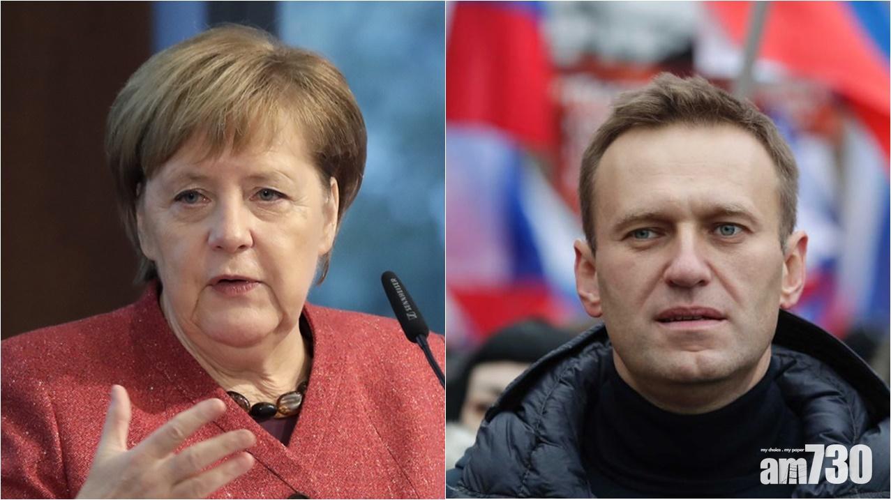 【普京頭號政敵】德醫院指納瓦爾尼有被落毒跡象  默克爾促俄調查