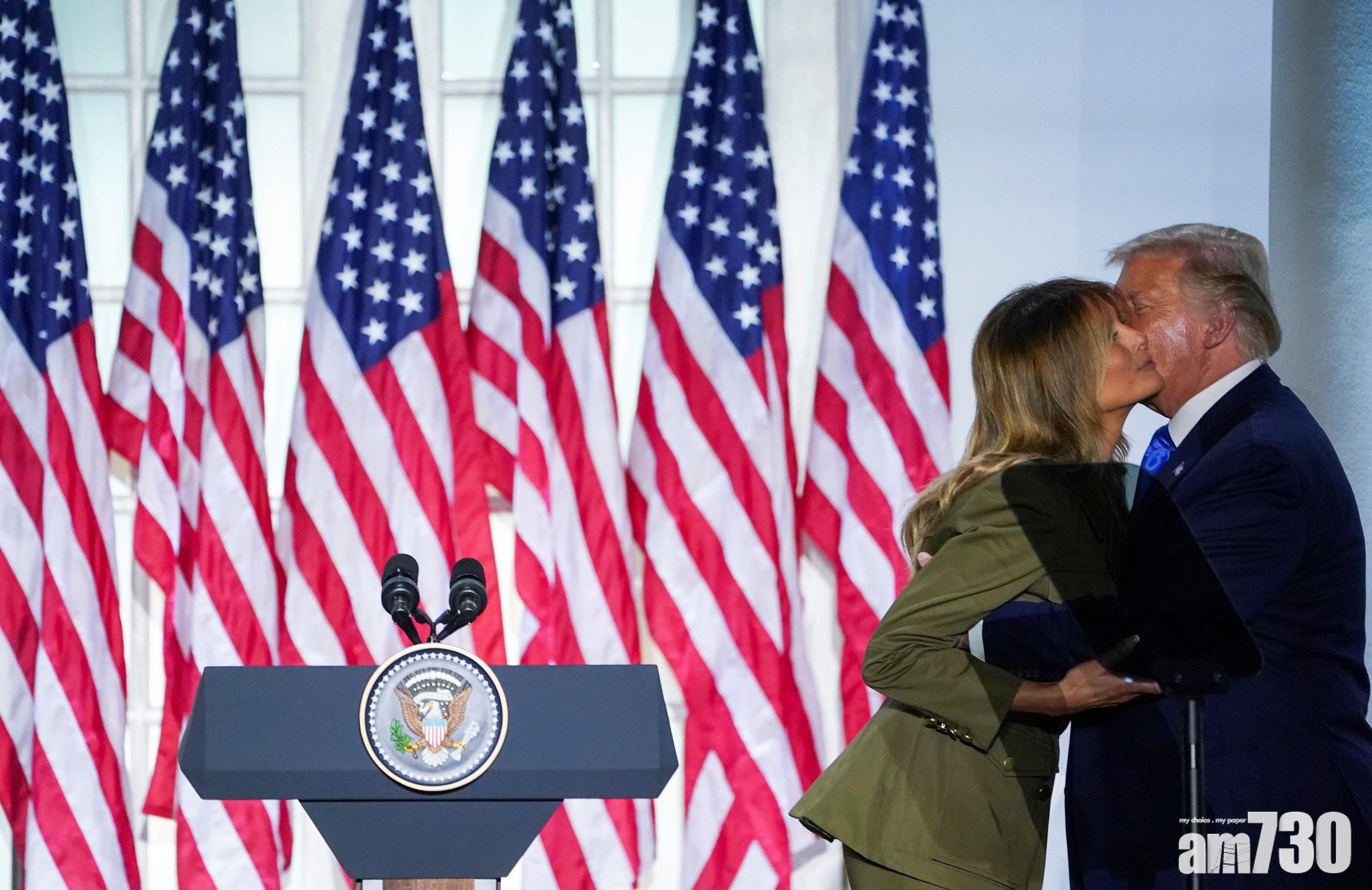 【美國大選】梅拉尼婭打溫情牌︰我丈夫完全誠實 永不放棄