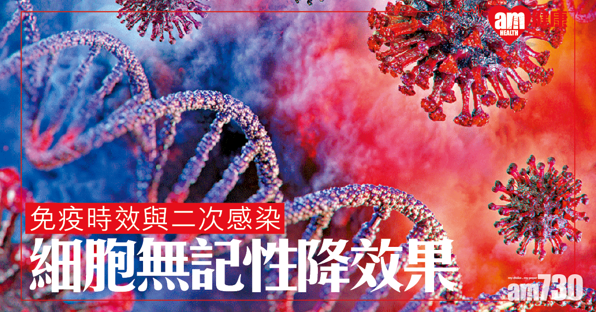 感染後細胞「無記性」降免疫效果