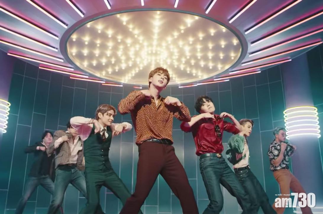 BTS《Dynamite》突破3億點撃率