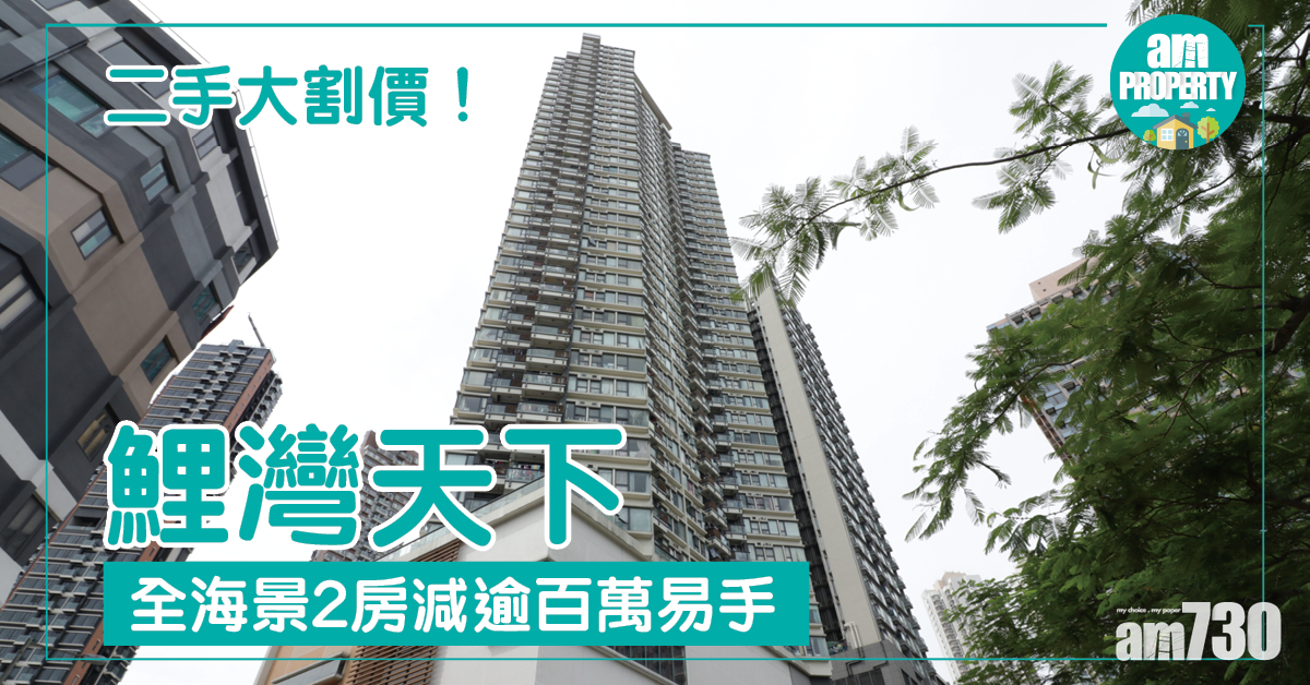 二手大割價！鯉灣天下全海景2房減1球易手