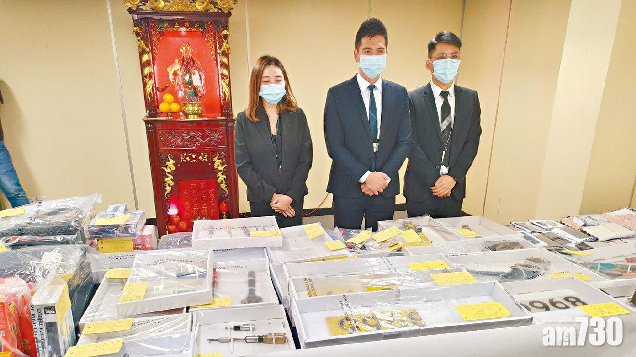 反黑行動 製假牌影子車爆竊販毒 警拘15人瓦解黑幫集團