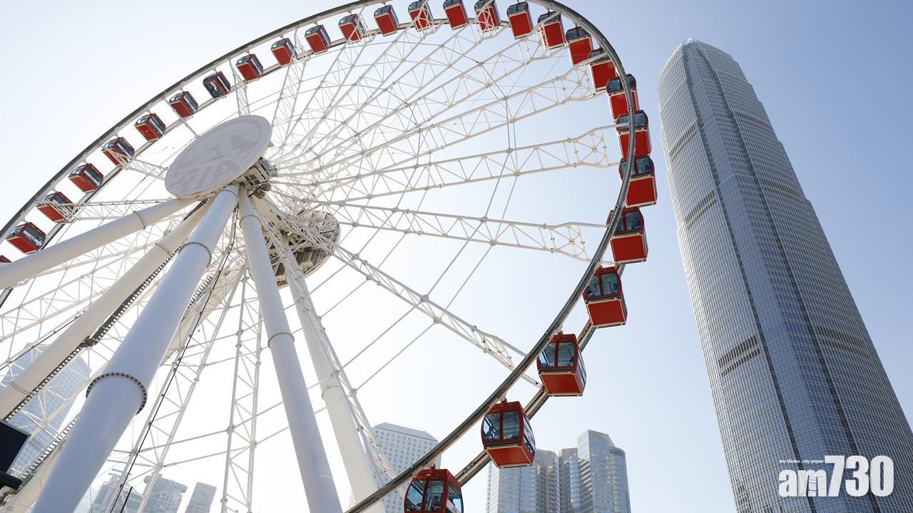 香港摩天輪明重開 加強防疫每車限坐4人