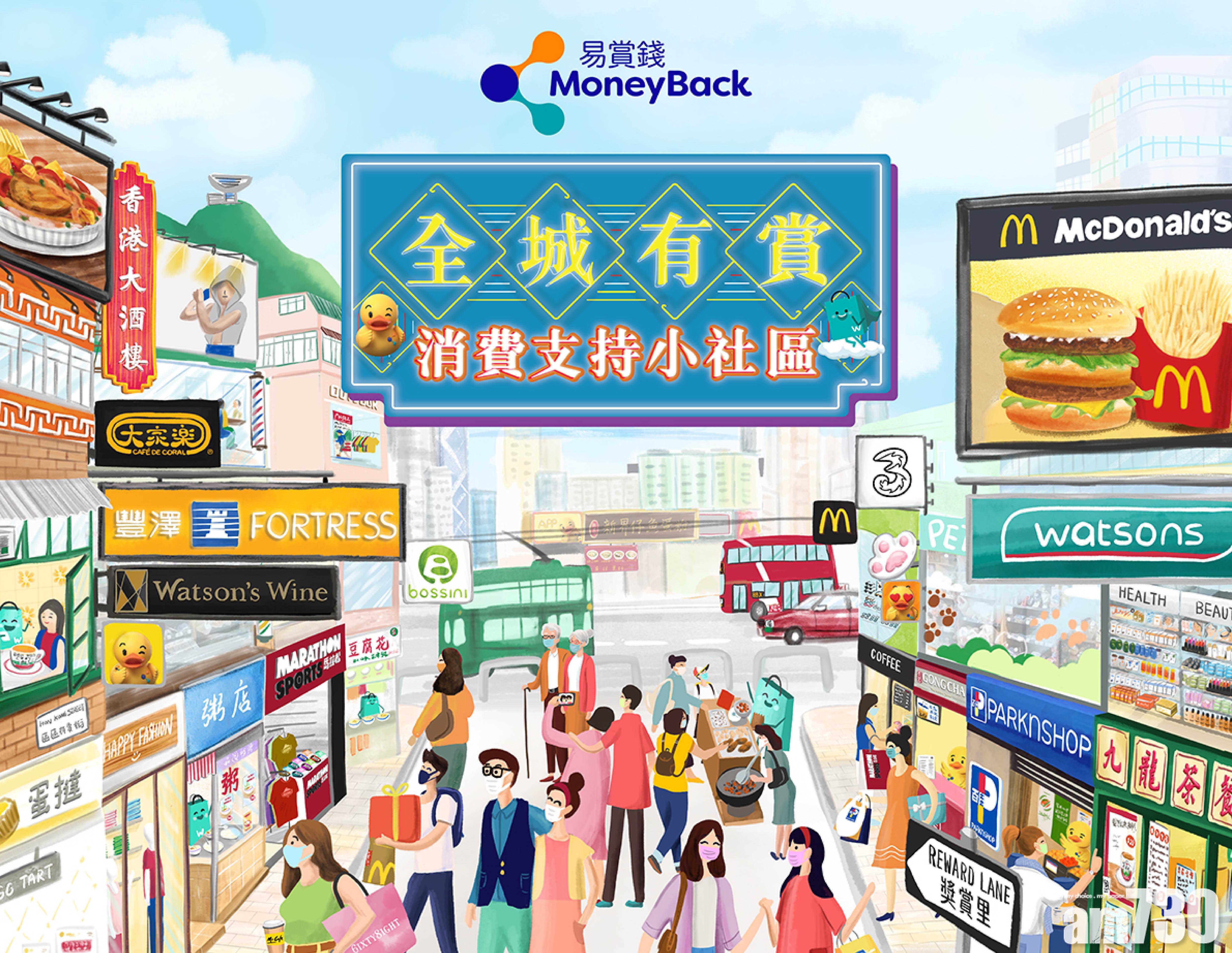 易賞錢「全城有賞」周三登場 享專屬優惠兼儲印花換口罩