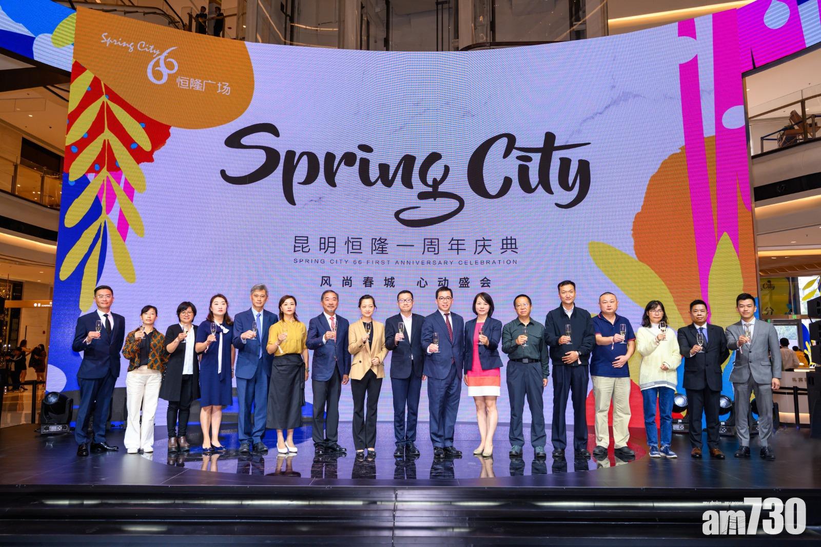 昆明恒隆廣場開業一周年 近300國際品牌進駐