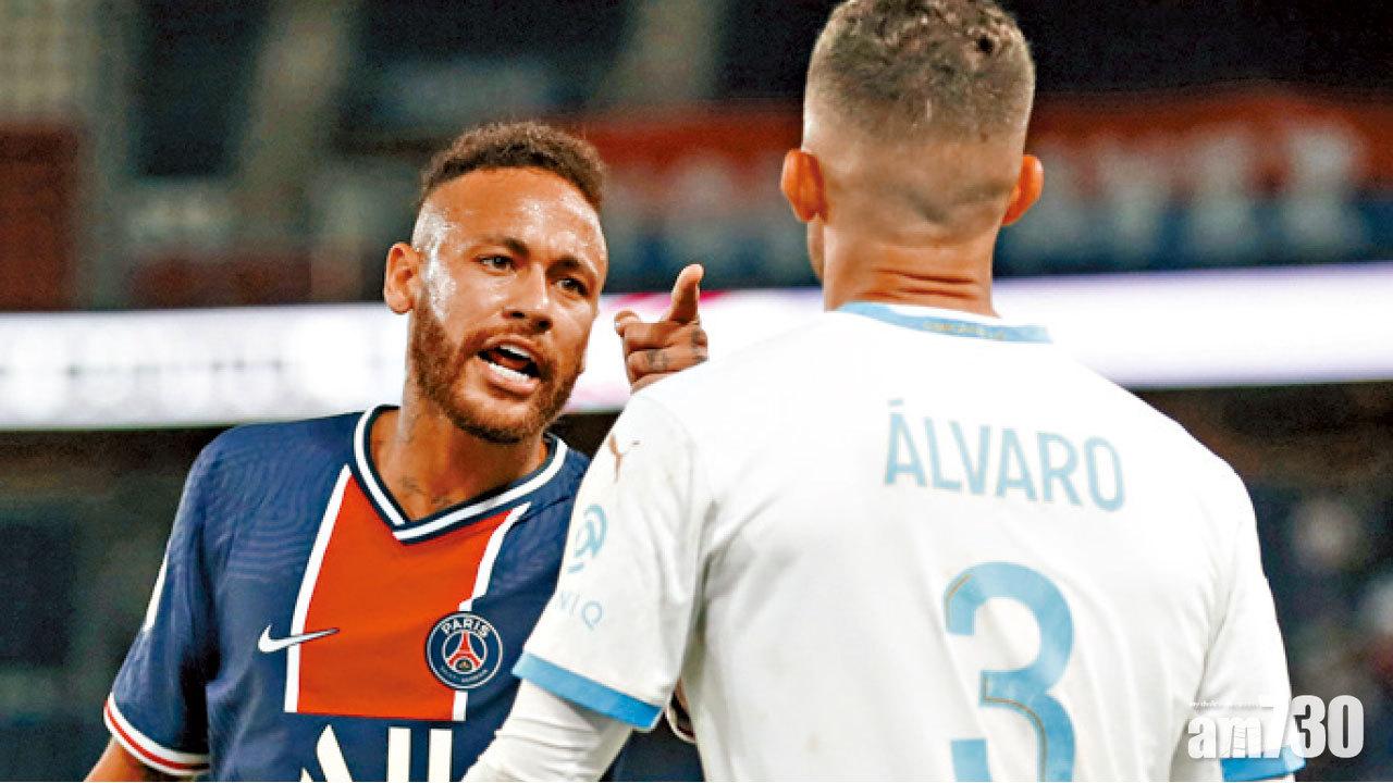 PSG不敵馬賽勁火爆 尼馬等5人領紅