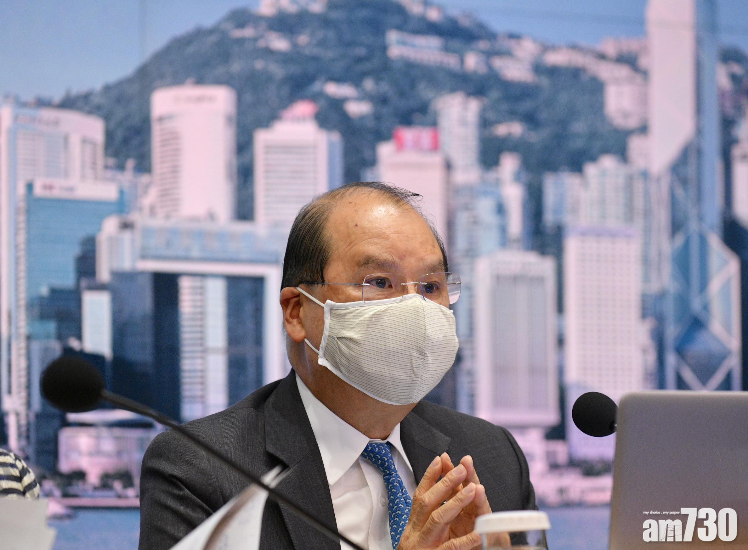【新冠肺炎】張建宗稱疫情現反彈警號令人憂慮