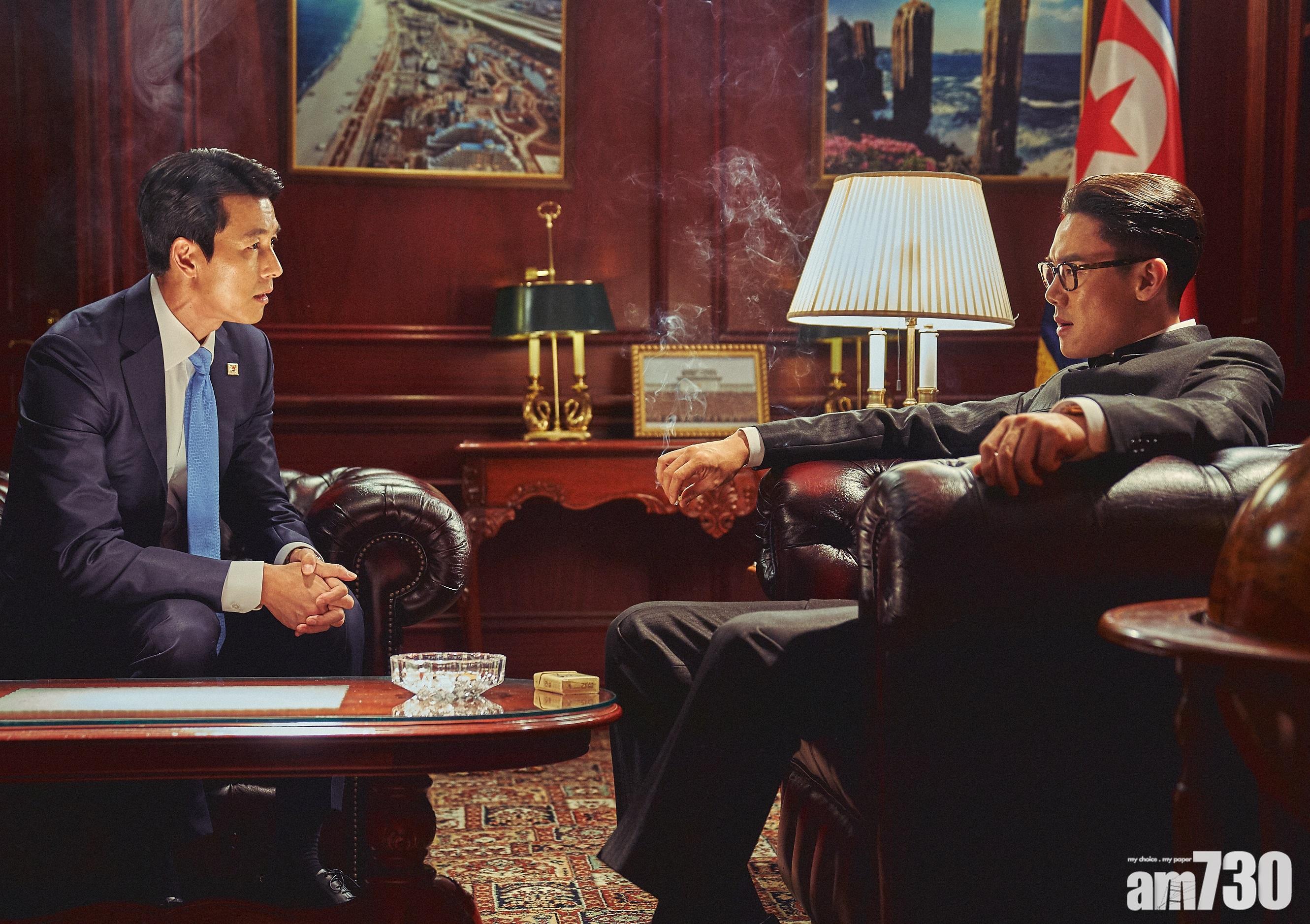 《鋼鐵雨2》鄭雨盛X柳演錫顛覆南北韓領導形象  揶揄美國總統愛吹噓欠實務