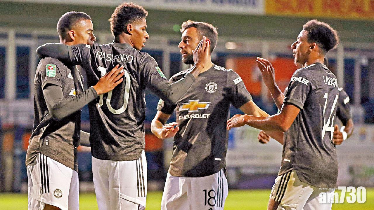 【賽果誤導】聯賽盃挫盧頓  紅魔未見大起色